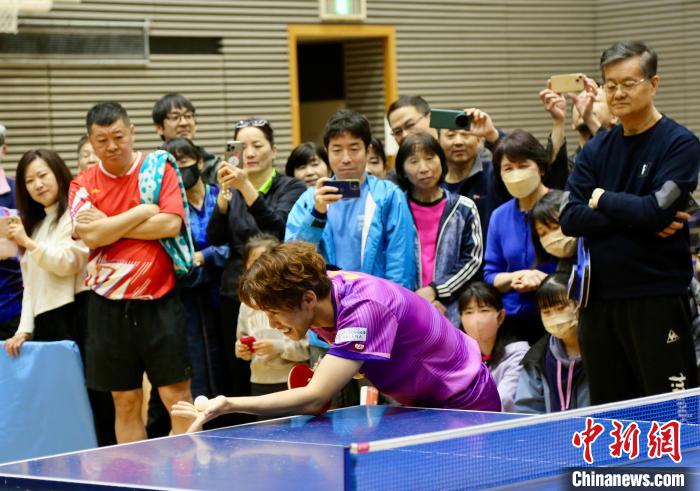 第三届中日国际乒乓球交流赛在东京举行